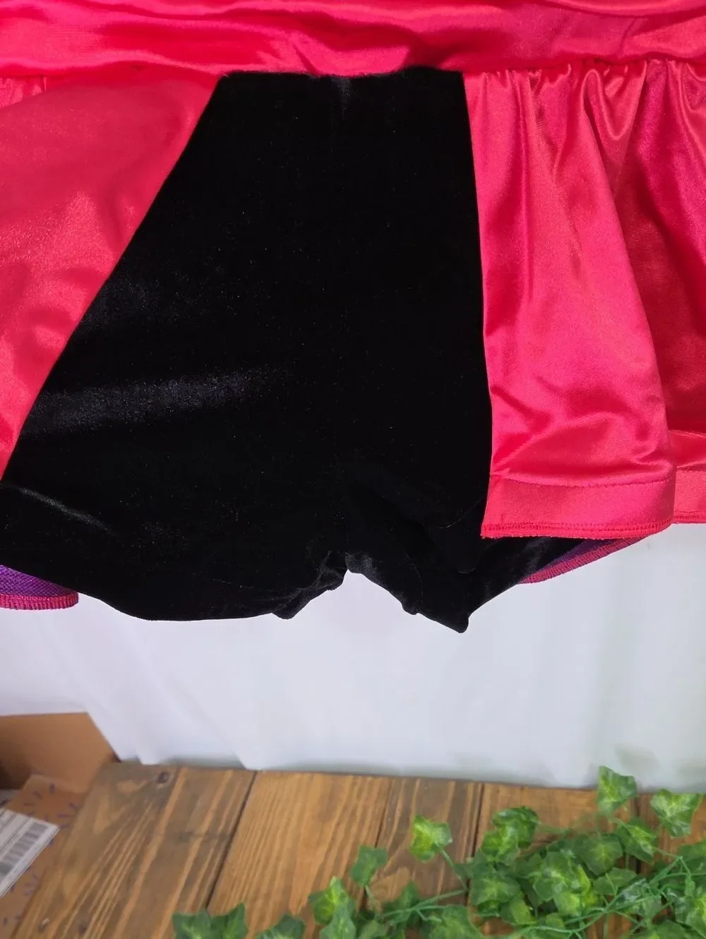 Weissman. Hot Pink and Purple Sequin Dance Costume. Size XLC. Like New